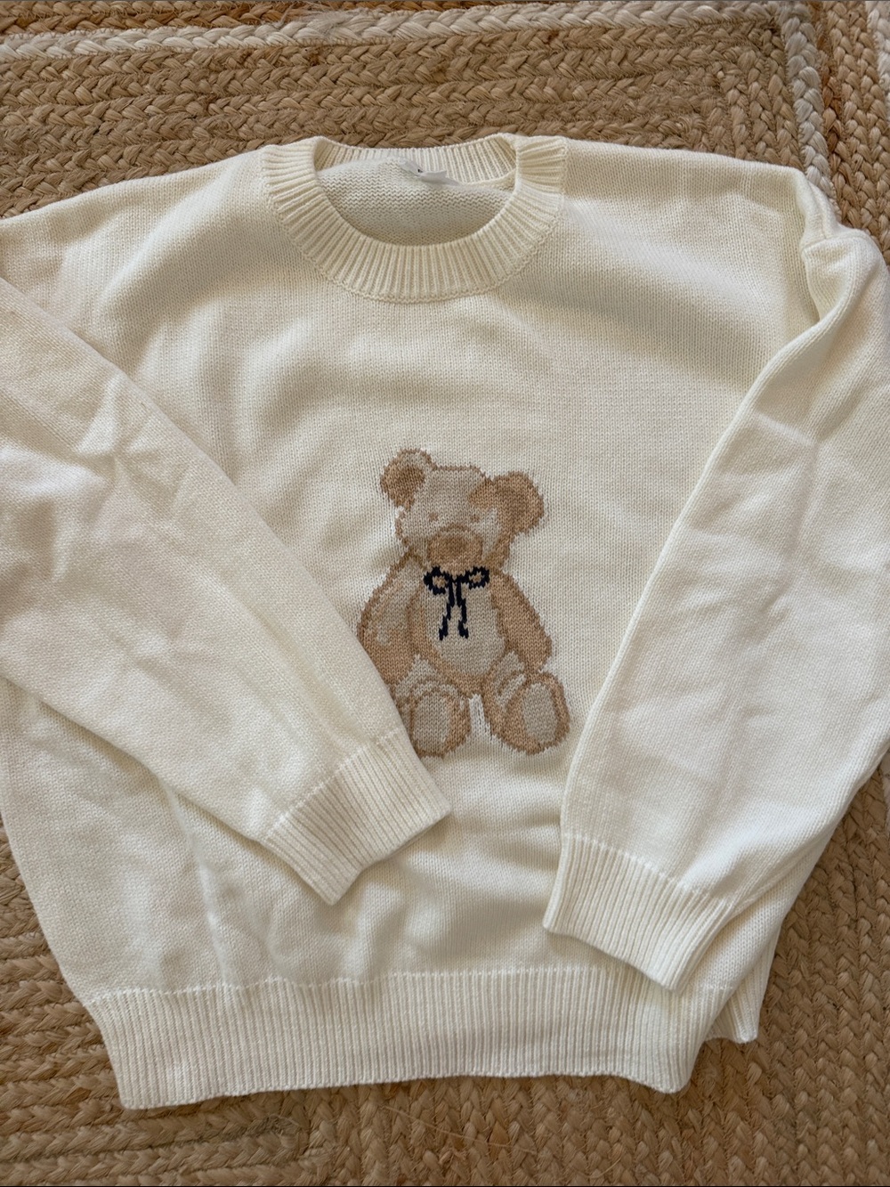 Boutique bear sweater
